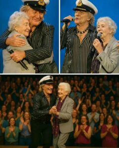 “This is my sister… she’s 94.” With that tender confession, Rod Stewart