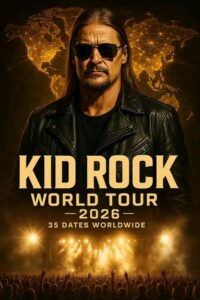 BREAKING NEWS: Kid Rock World Tour 2026 Just Dropped — 35 Dates Across